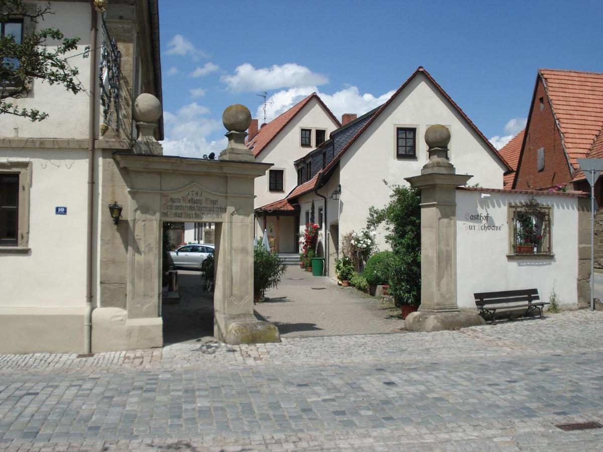 Gasthof Zur Schwane Abtswind Exterior photo