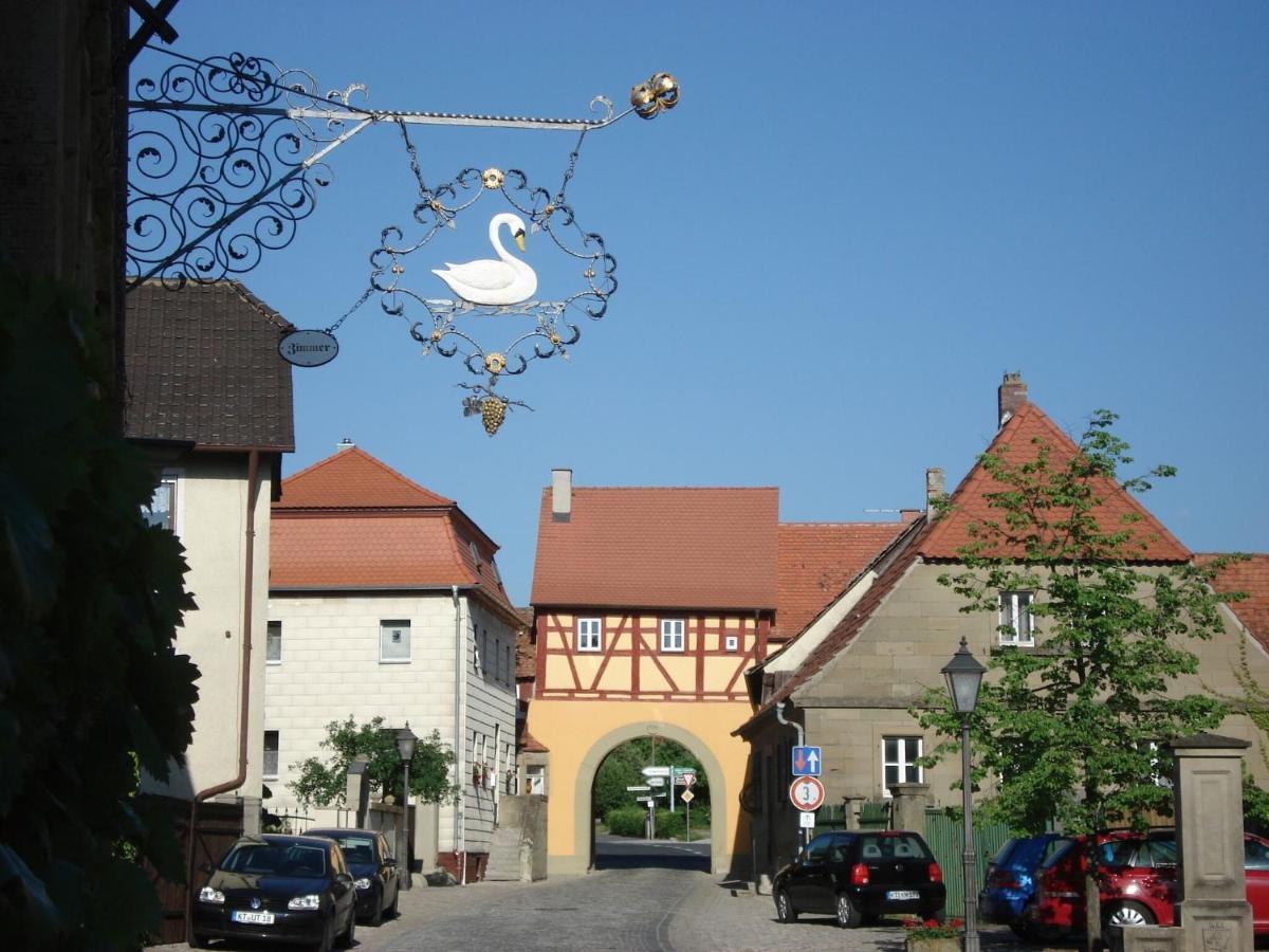 Gasthof Zur Schwane Abtswind Exterior photo
